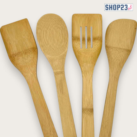 Bambus-Küchenhelfer-Set – 4-teilig, 30 cm lang