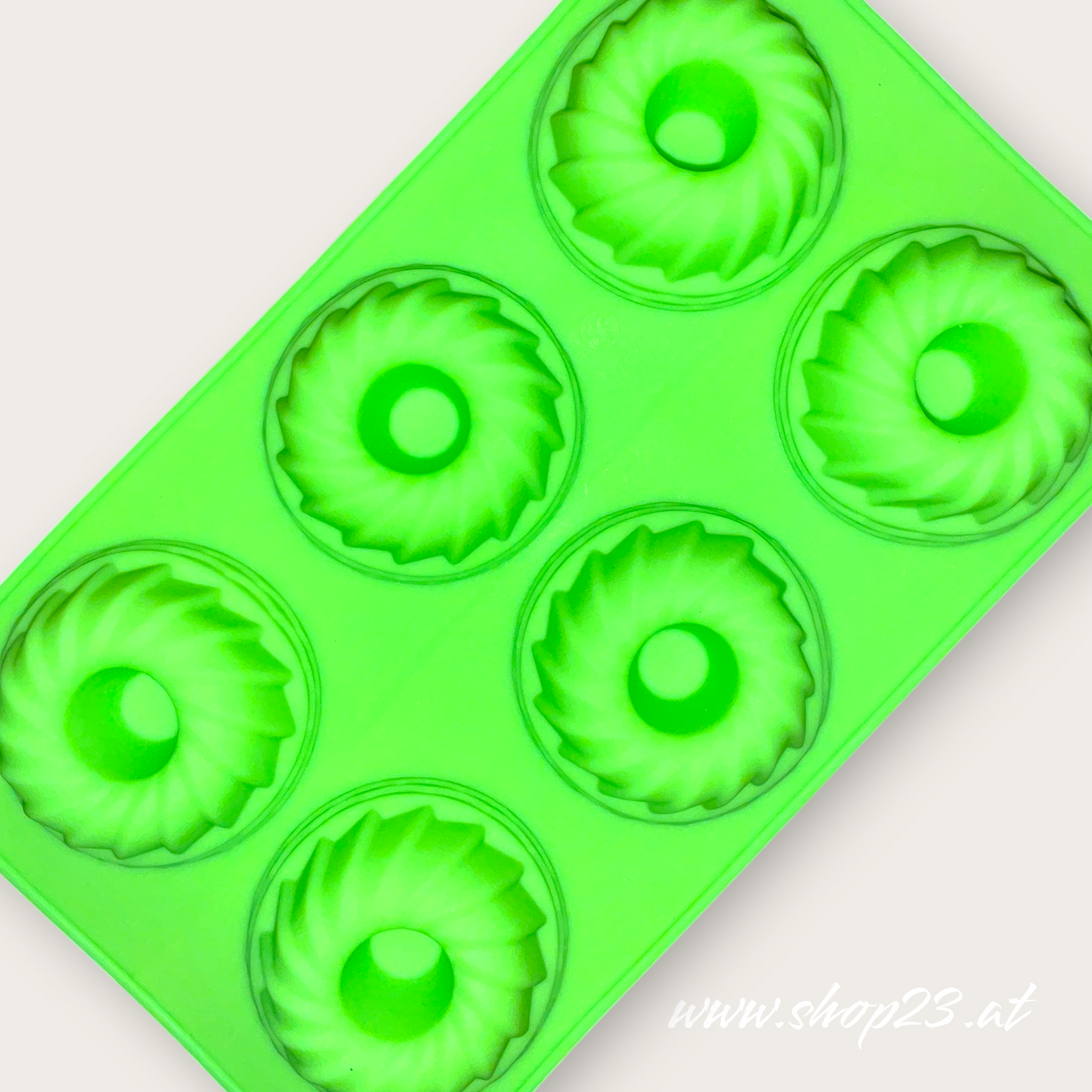 Silikon-Backform "Lion Cake" – 6 Mini-Gugelhupf-Formen,