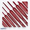 10-teiliges Häkelnadel-Set – Ergonomische Griffe & Aluminiumhaken – Größen 2,0–6,0 mm