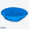 Silikon-Backform „Rose Cake“ – Ø 24 cm – 1,2 L – BPA-frei & hitzebeständig – Blau