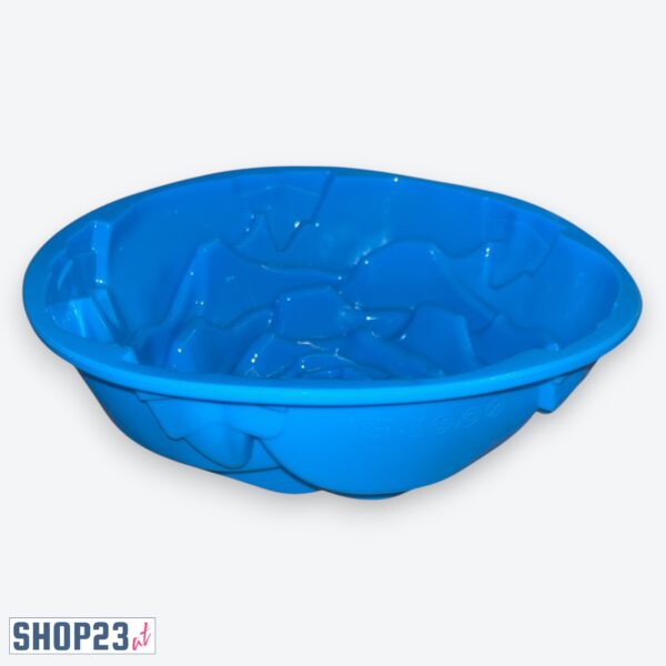 Silikon-Backform „Rose Cake“ – Ø 24 cm – 1,2 L – BPA-frei & hitzebeständig – Blau