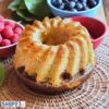 Silikon-Backform „Lion Cake“ Rot – 6 Mini-Gugelhupf Ø 7,2 cm – BPA-frei, Antihaft, Hitzebeständig